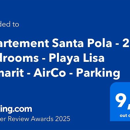 Apartement Santa Pola - 2 Bedrooms - Playa Lisa Tamarit - Airco - Parking Kültér fotó